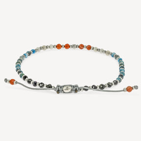 Kristallarmband mit rotem Muster