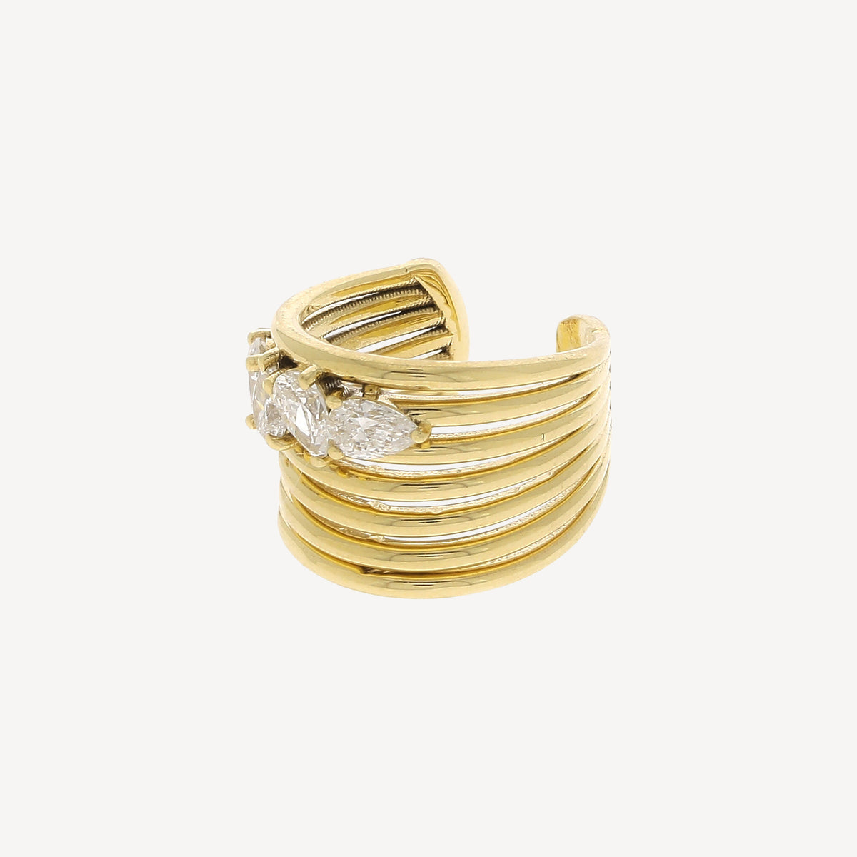 Earcuff Cluster Diamant