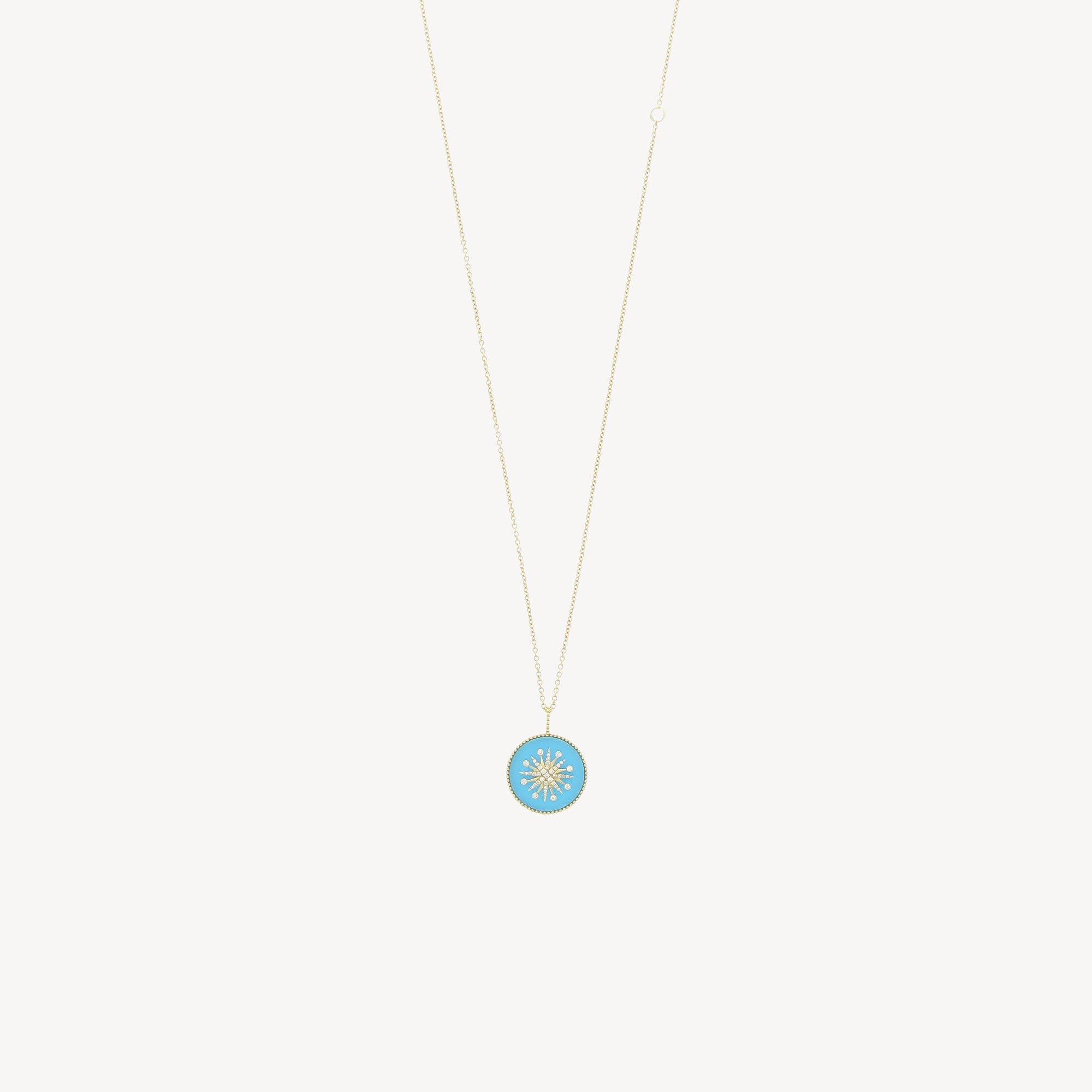 Collier Diamond Splash Turquoise