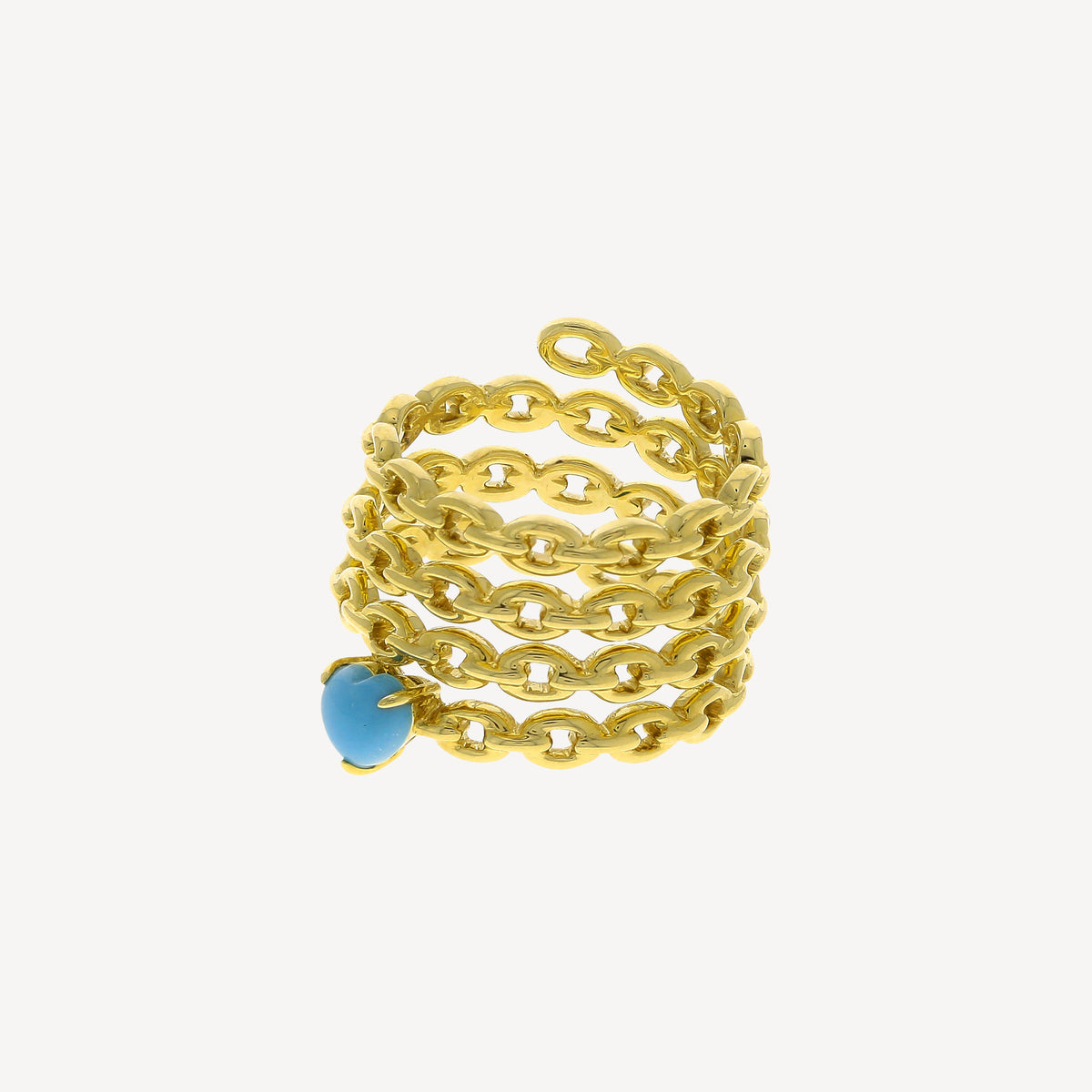 Bague Endless Turquoise Chain