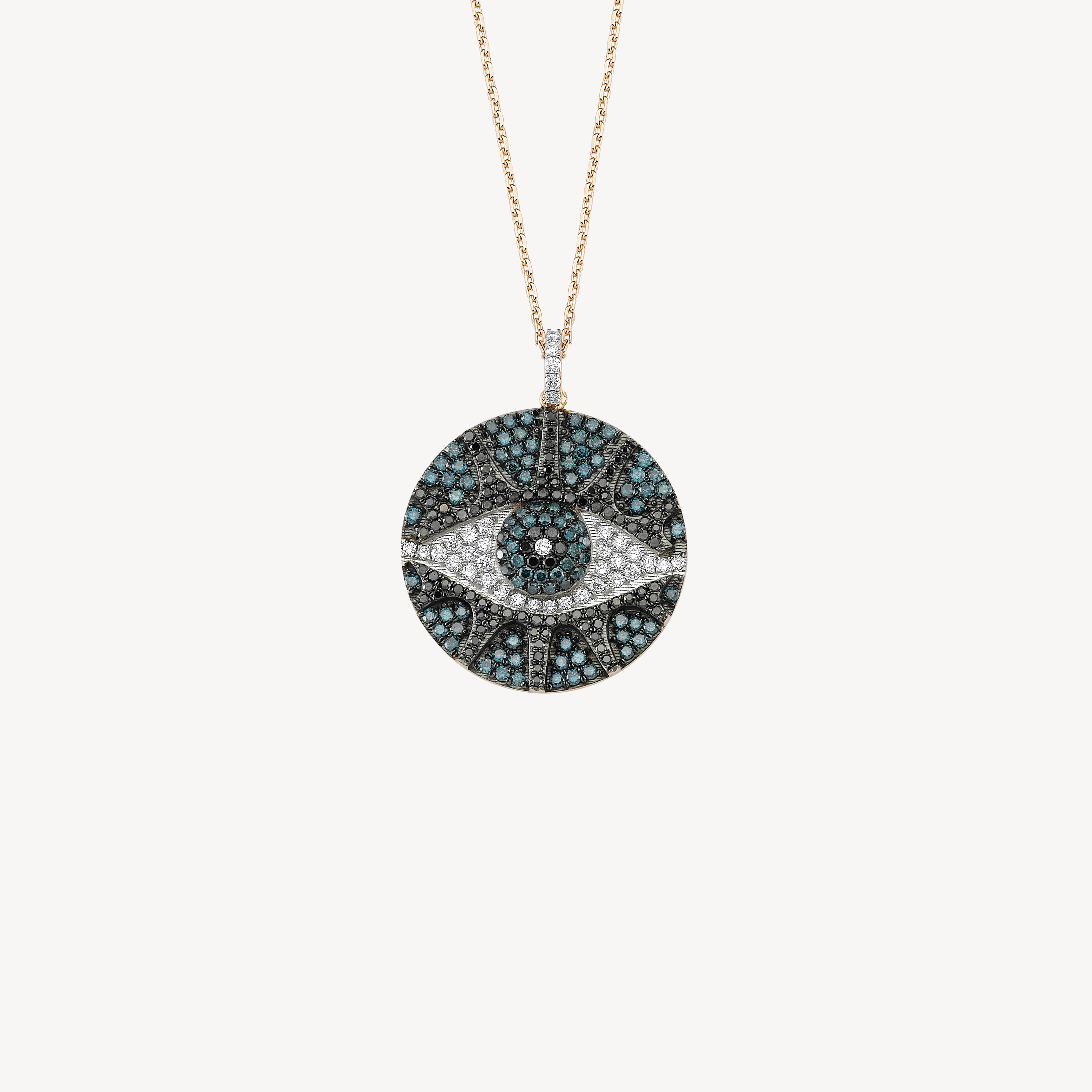 Diamond Light Eyes Necklace
