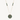Auge-Malachit-Diamant-Halskette aus Roségold