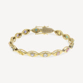 Eyes on You Armband mit mehreren Steinen