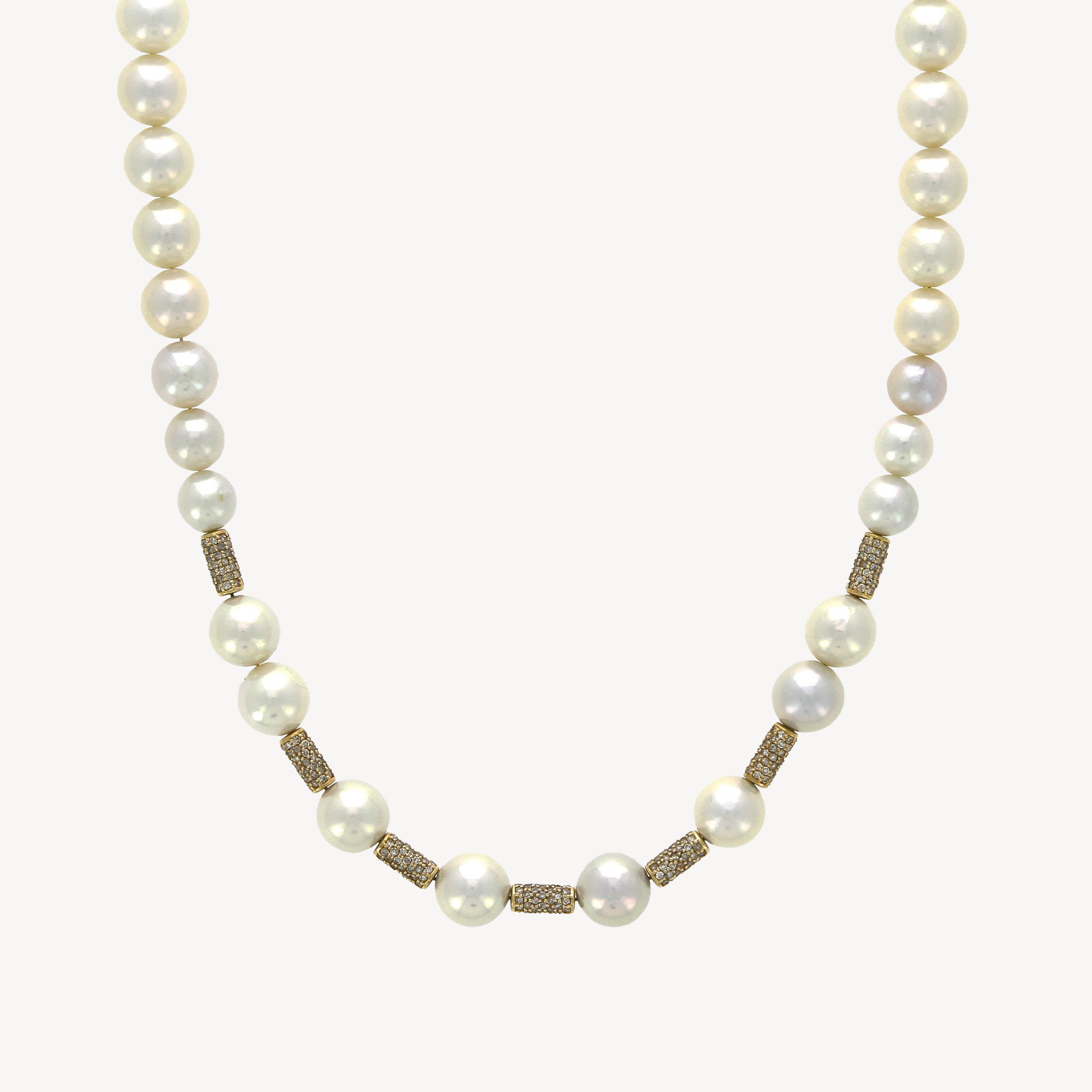 Collier Freshwater Pearl Beaded
