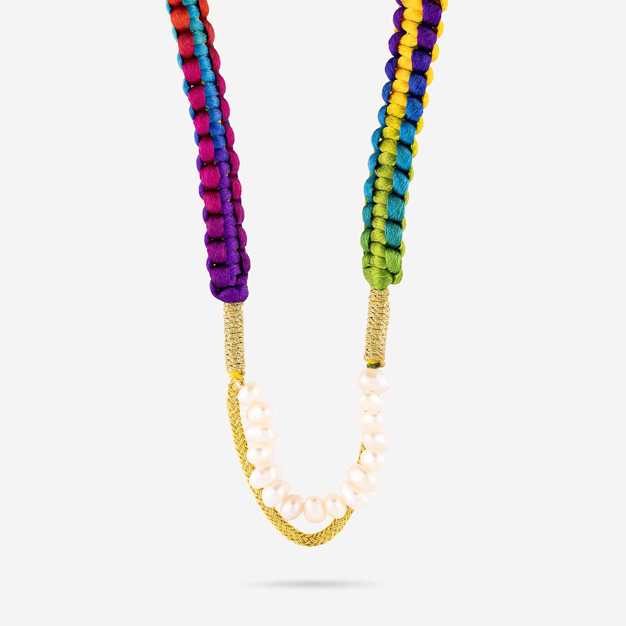 Fuchsia mania necklace cord
