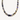 Halskette mit abgestuften Perlen aus lila-weißem Opal