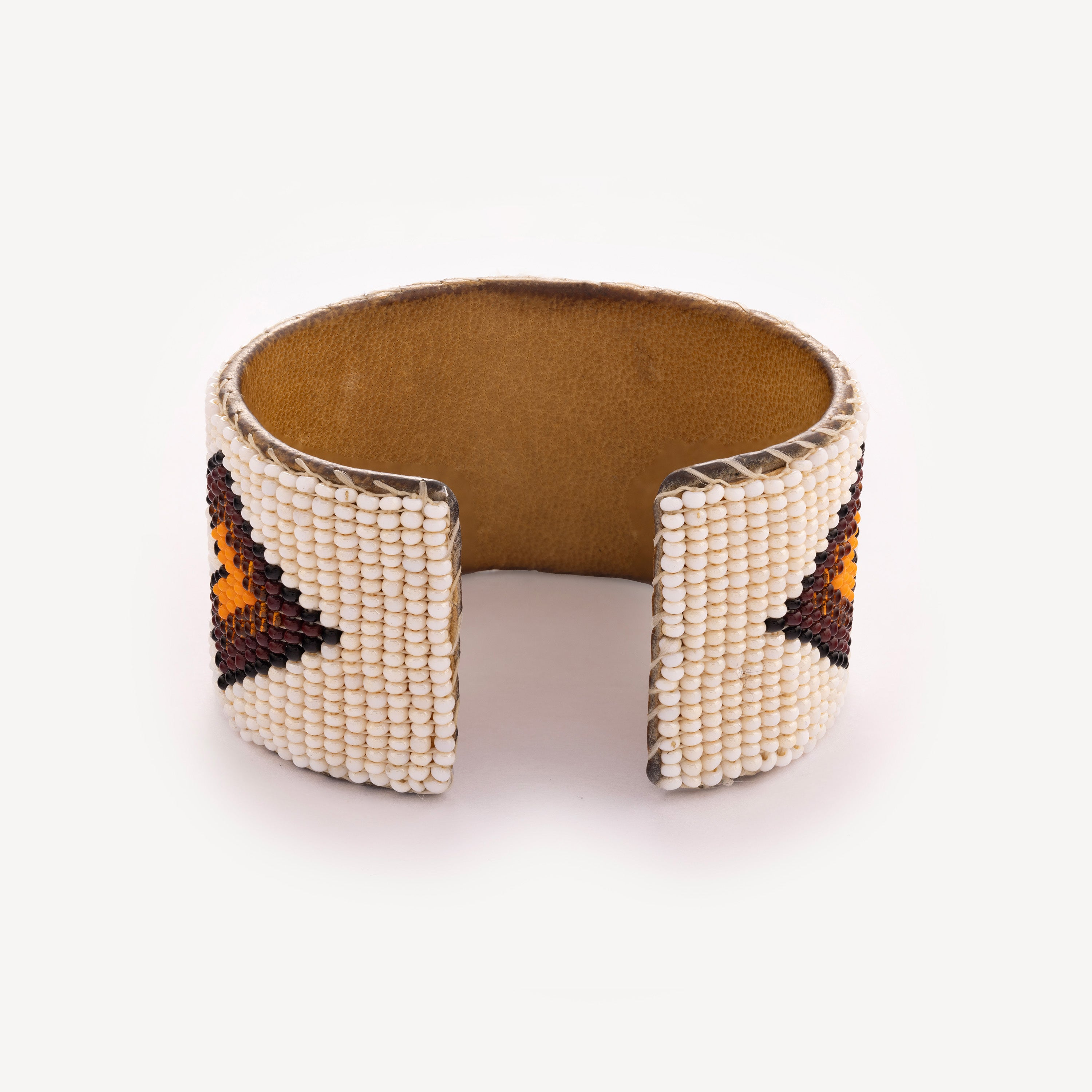 Bracelet Sioux Cuir et Perles