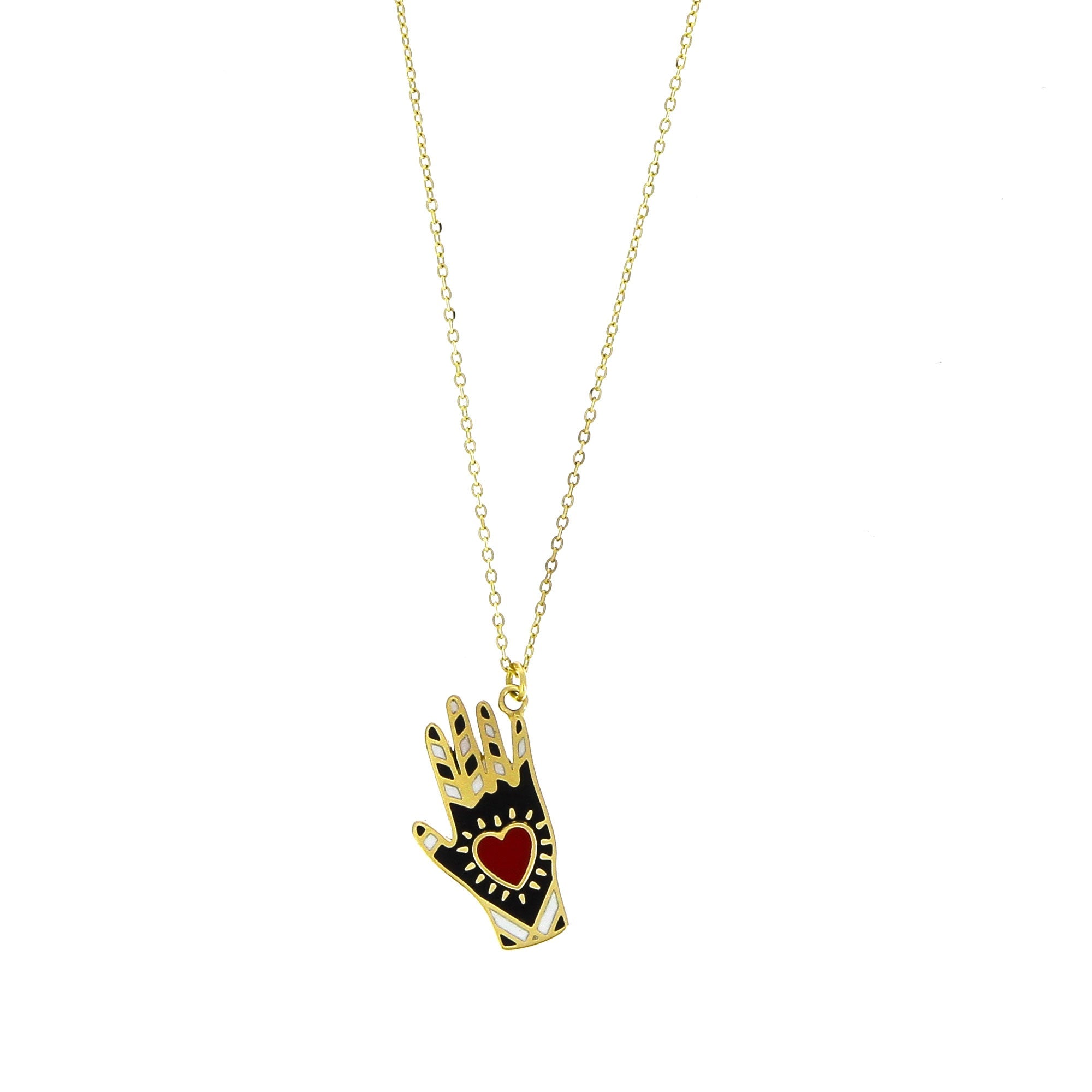 Heart on a Sleeve Necklace