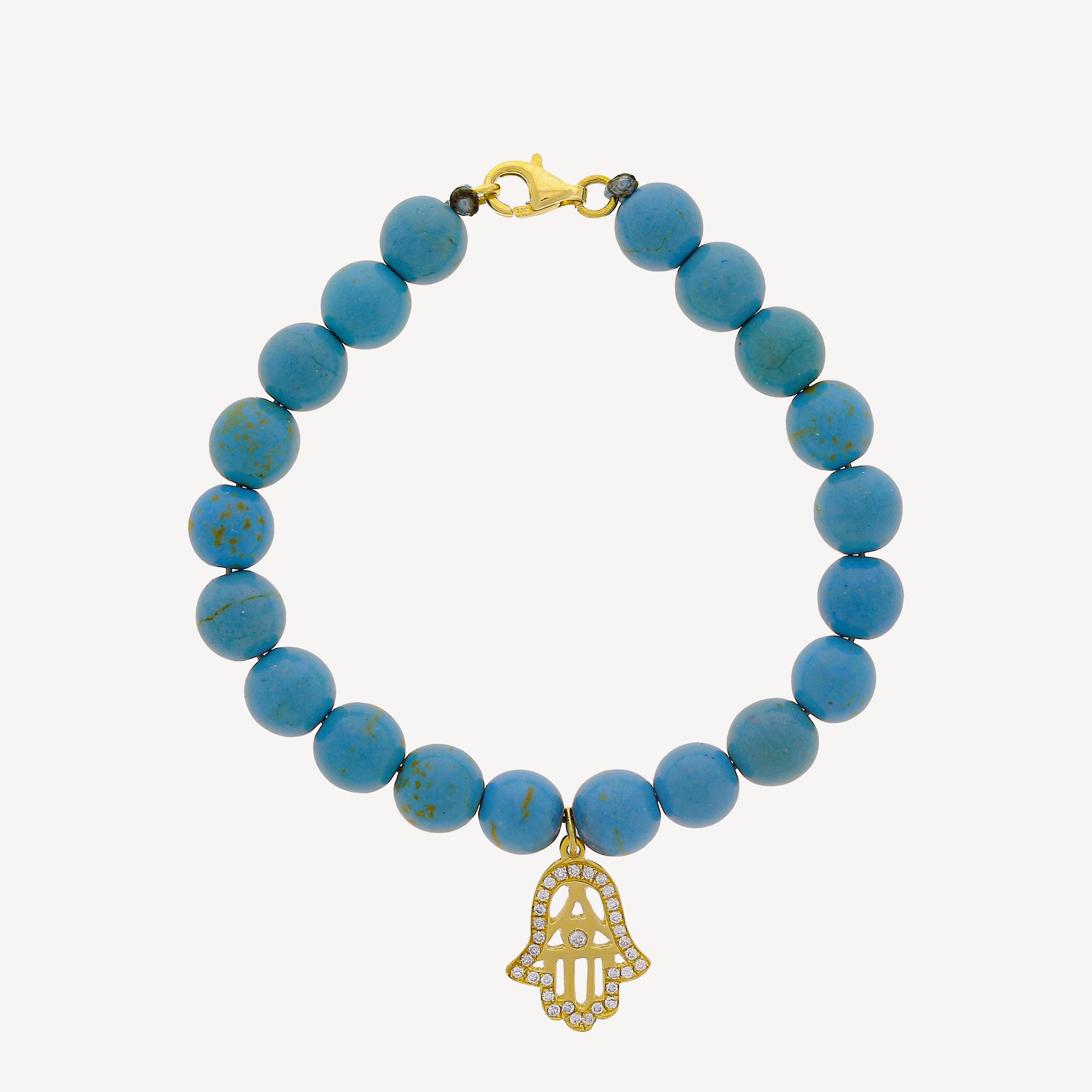 Bracelet Turquoise Main de Fatma