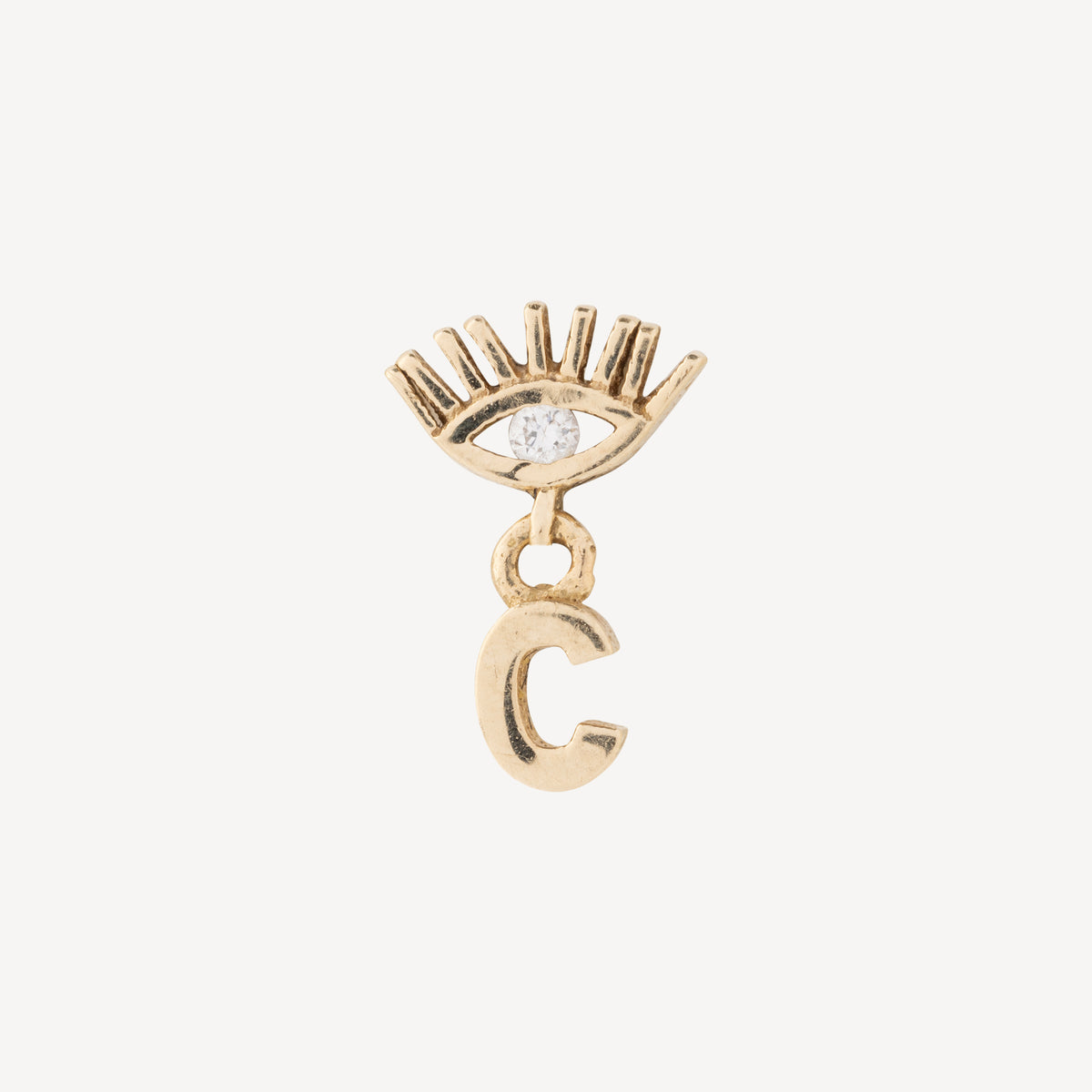 Ohrstecker 6,5 mm Mini Evil Eye Mini C