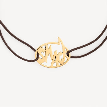 Smack-Armband aus Gelbgold