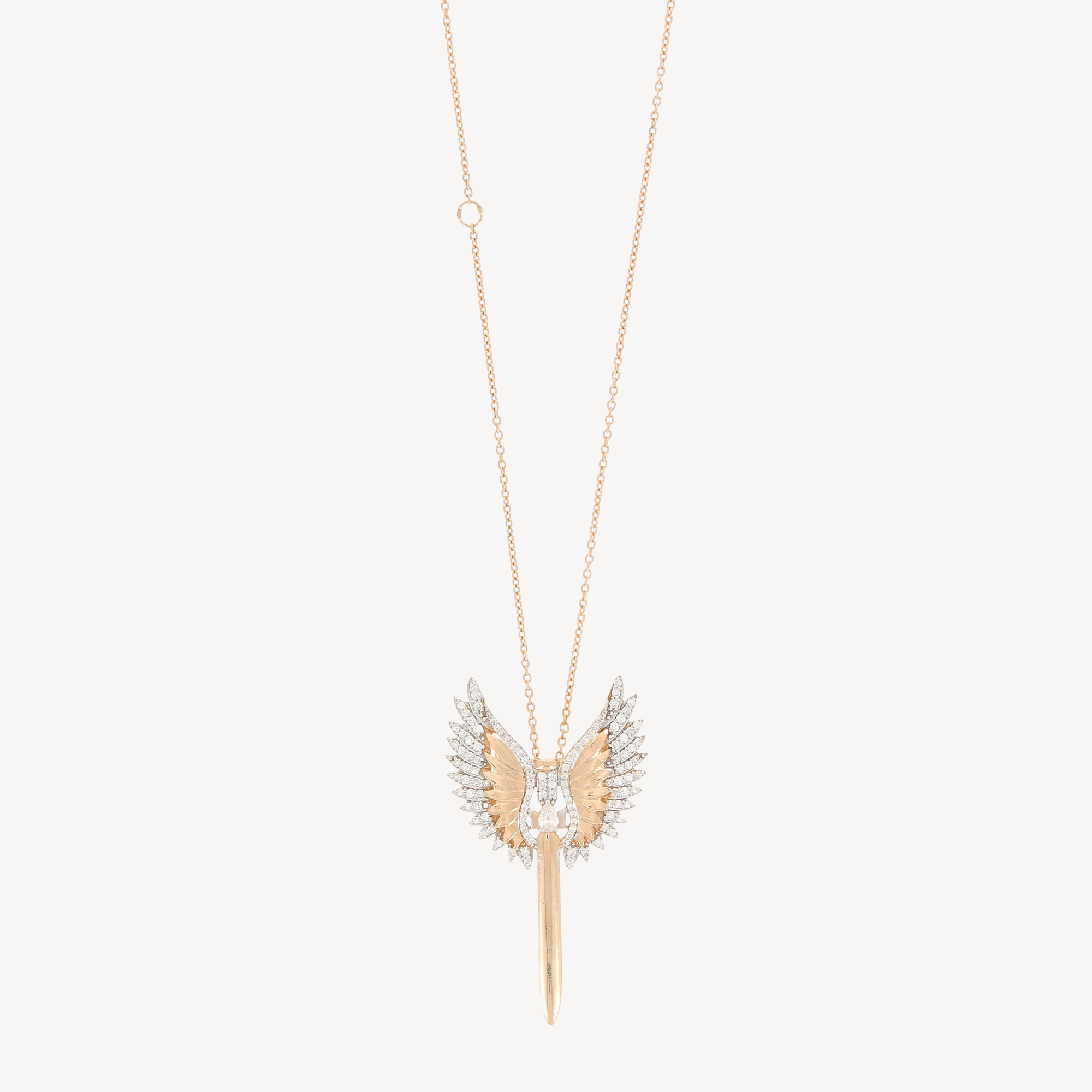 Collier Large Angel Knight