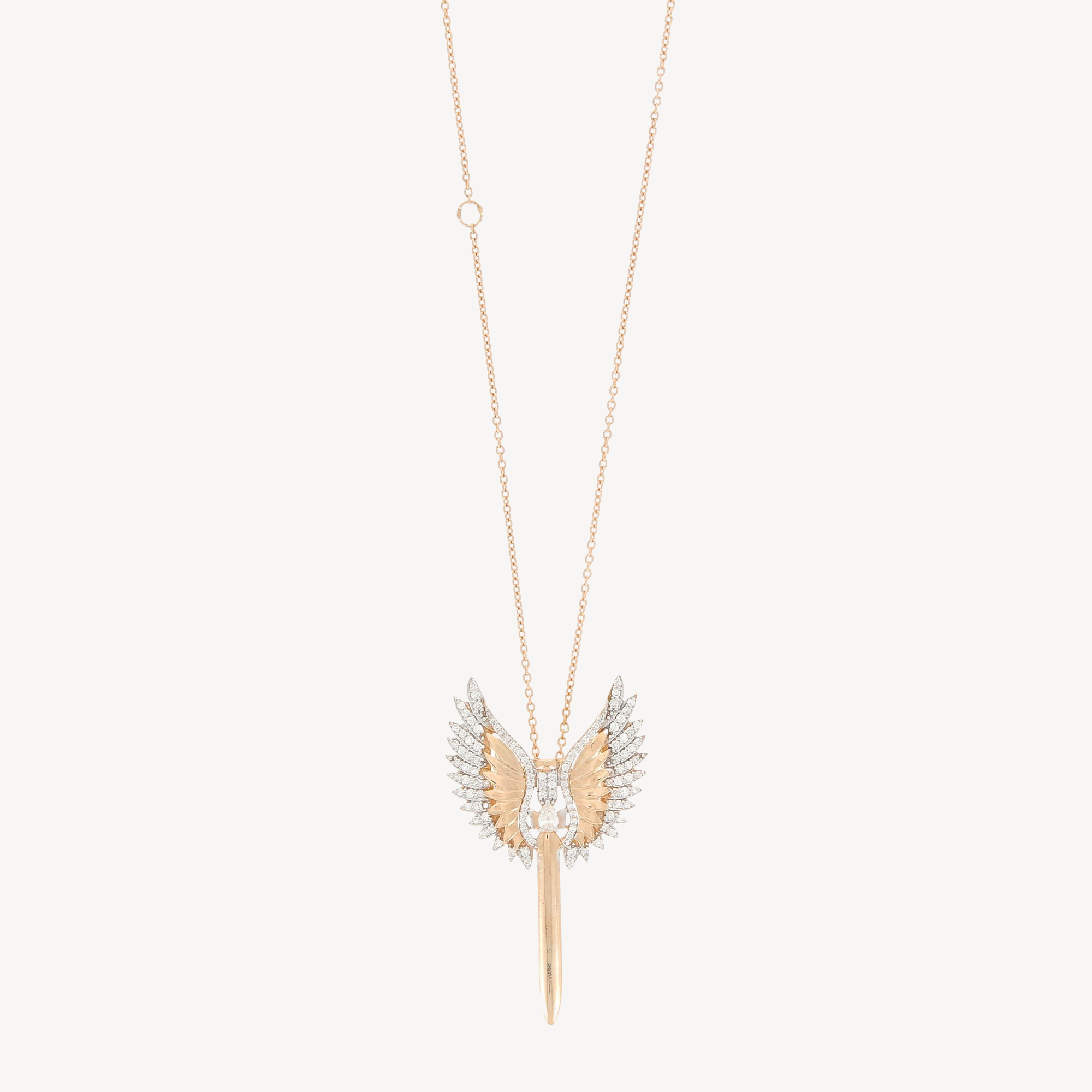 Große Engel-Ritter-Halskette