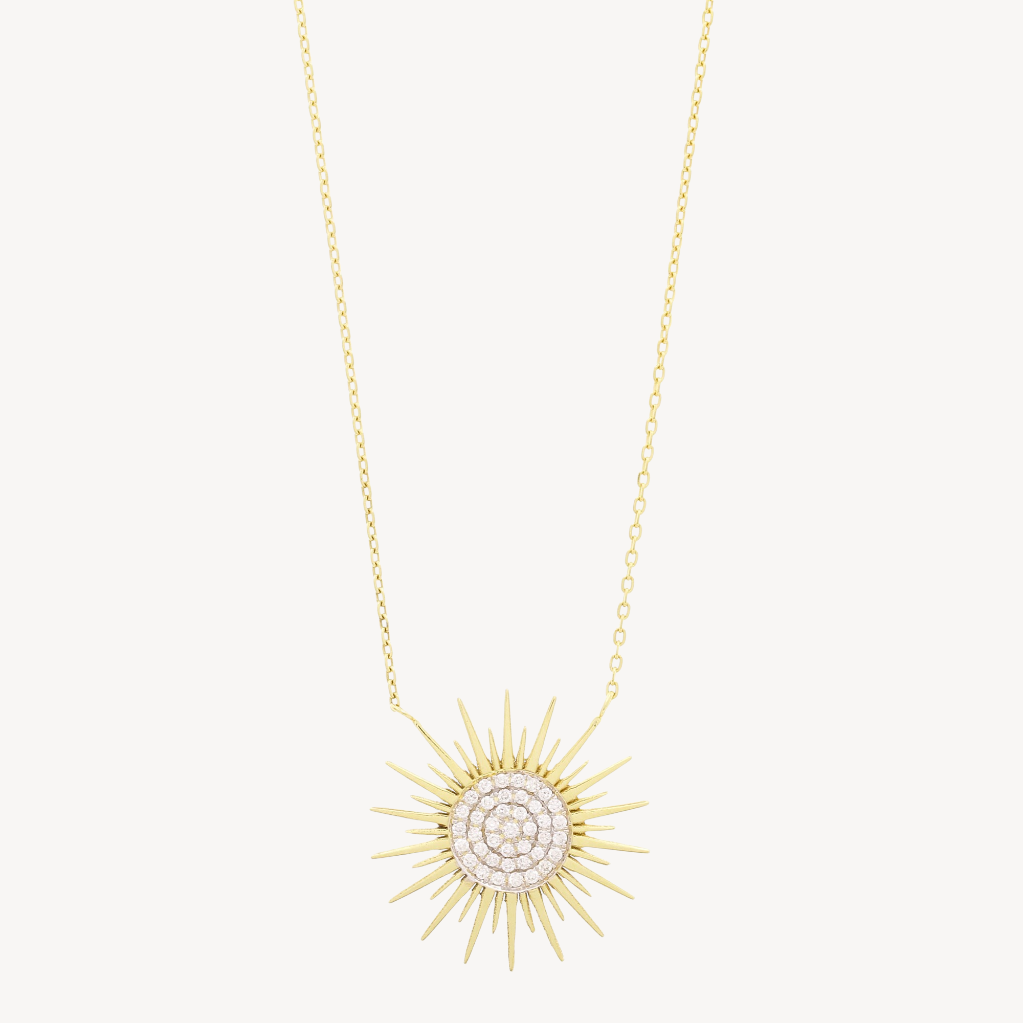 Large Sun Necklace