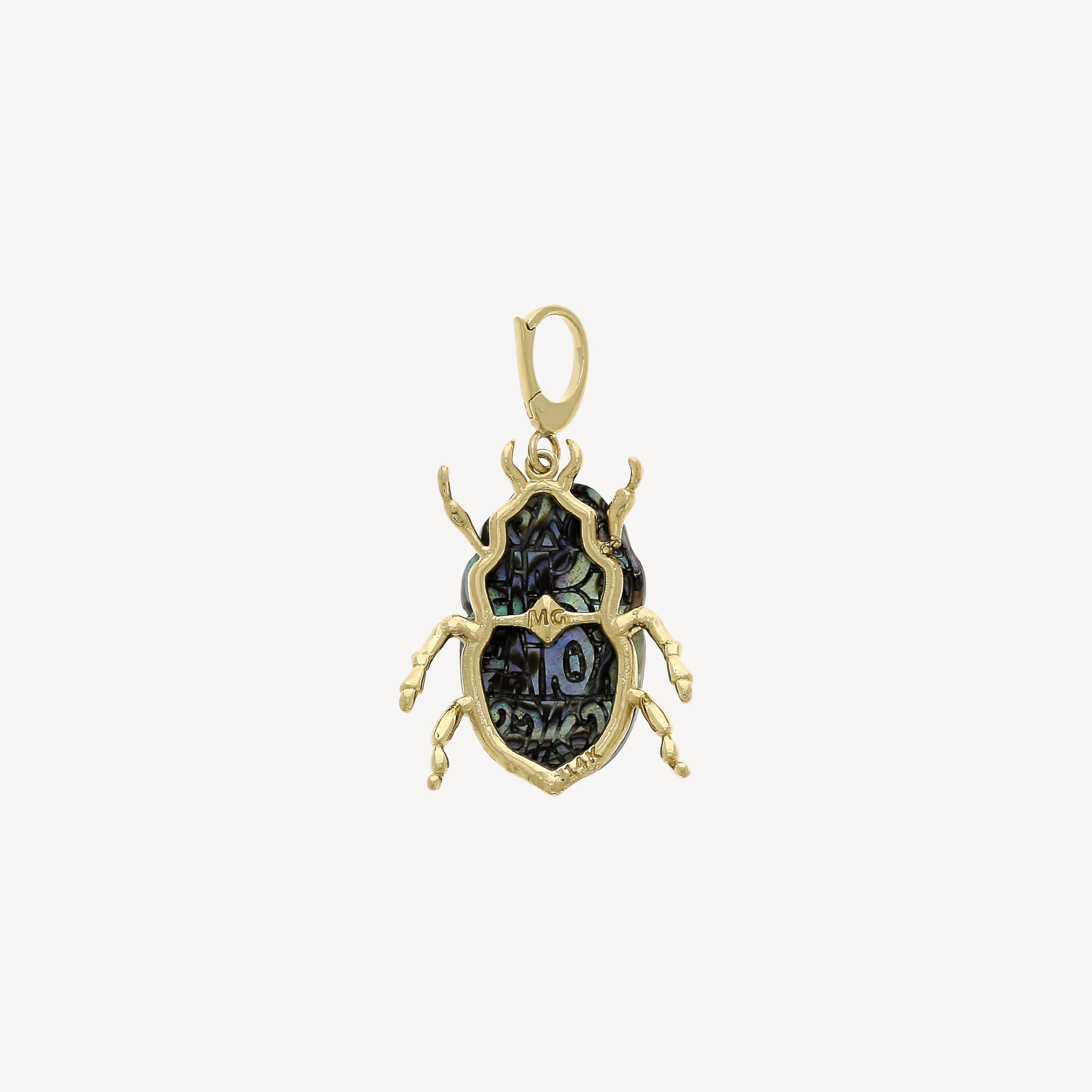 Luminescent Scarab Pendant