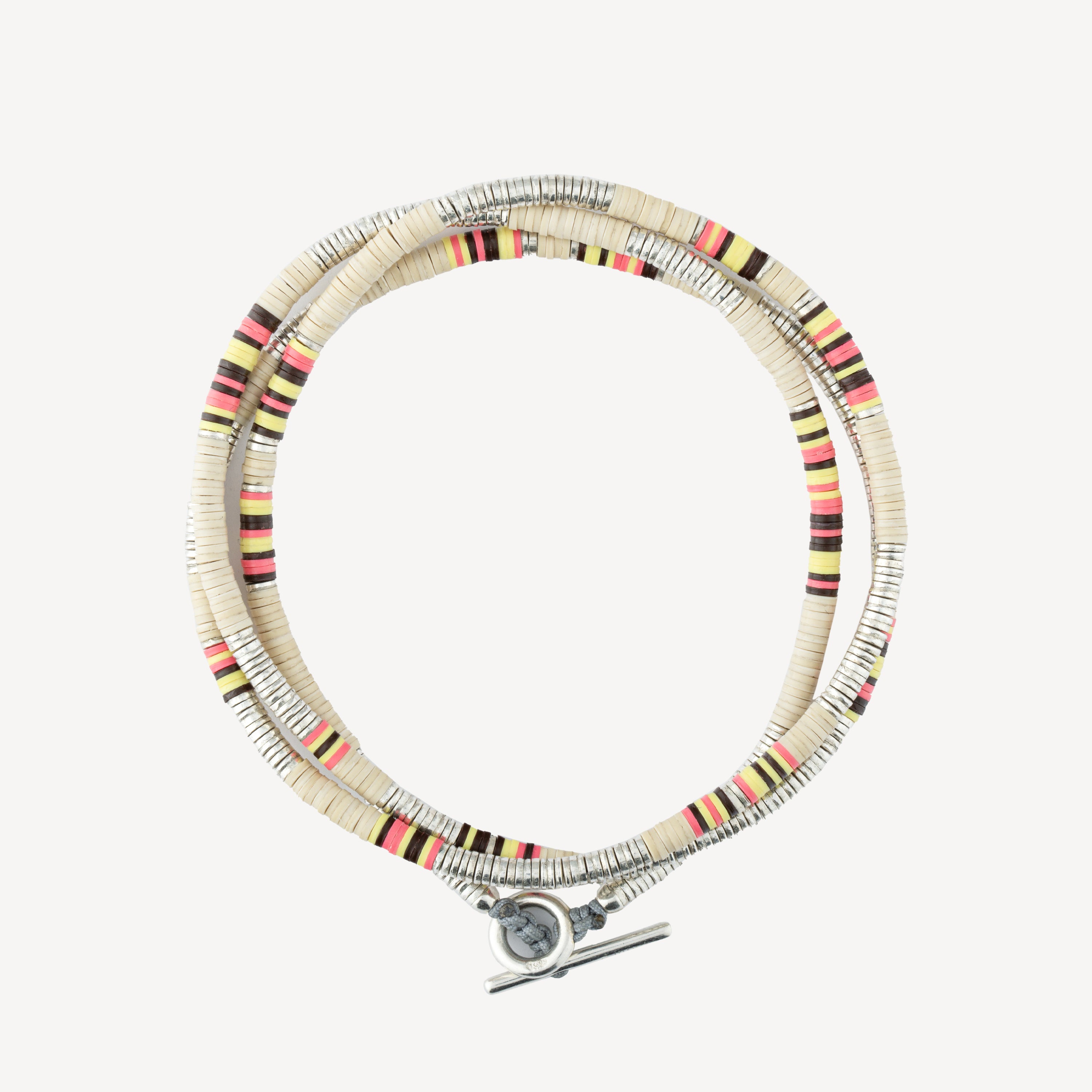 Komodo Triple Wrap Tan Pattern Bracelet