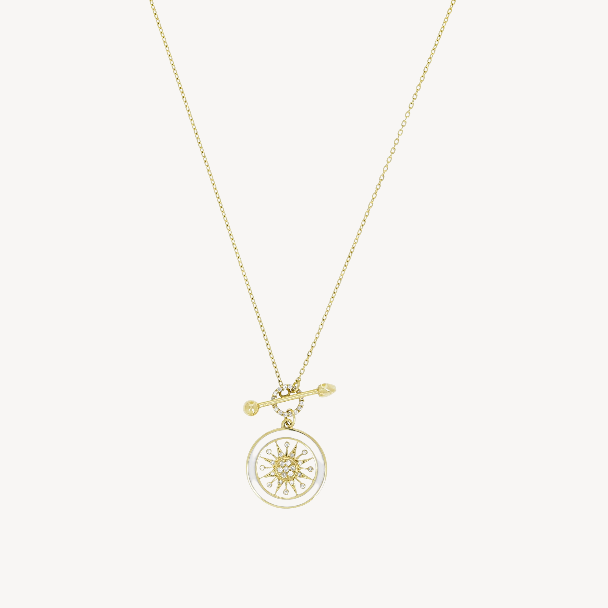 Mini Compass Necklace