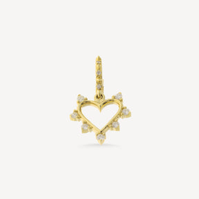 Boucle d'oreille Mini Open Heart