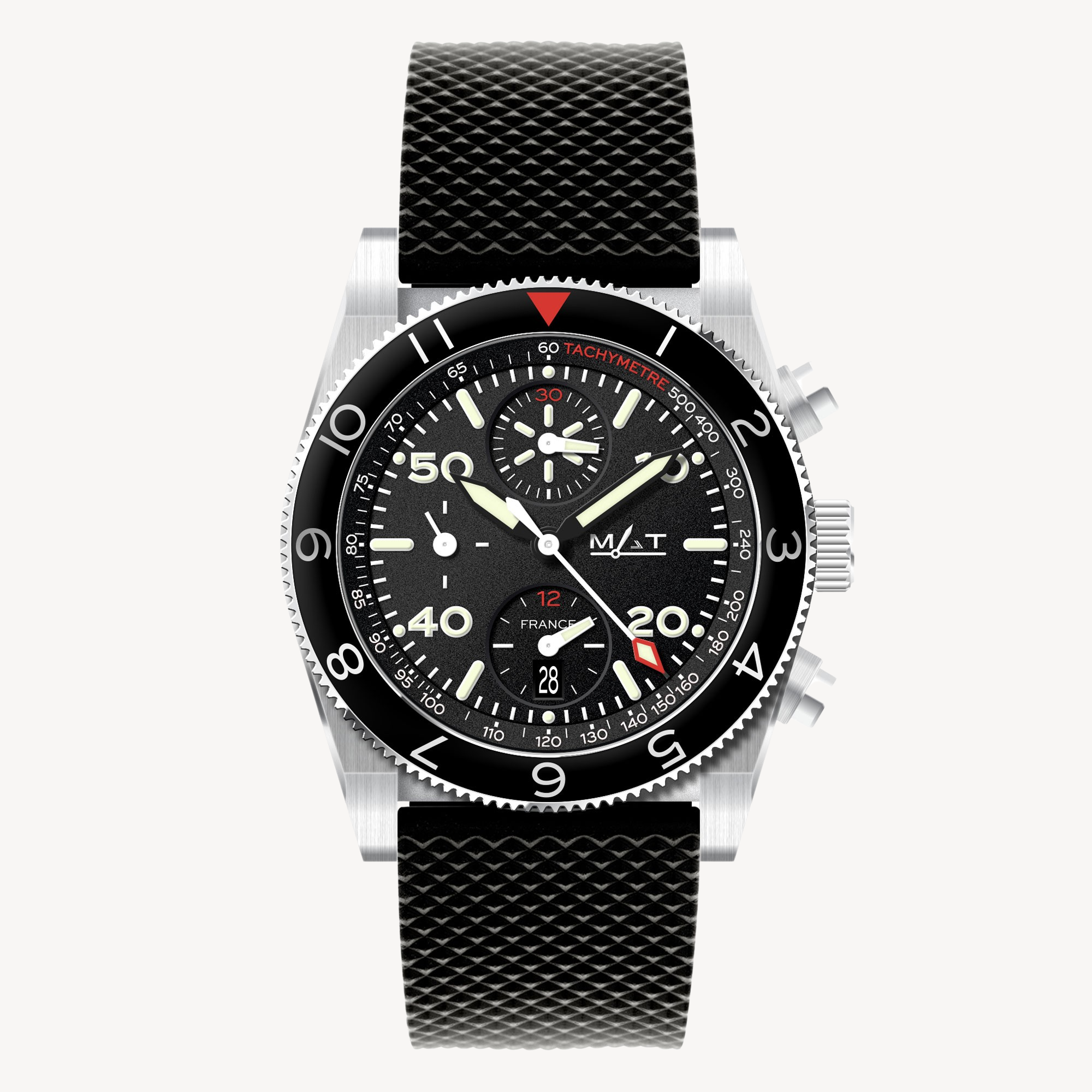 Montre Meca Chrono Black