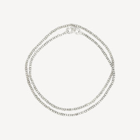 Doppeltes Wickelarmband aus Walnussholz