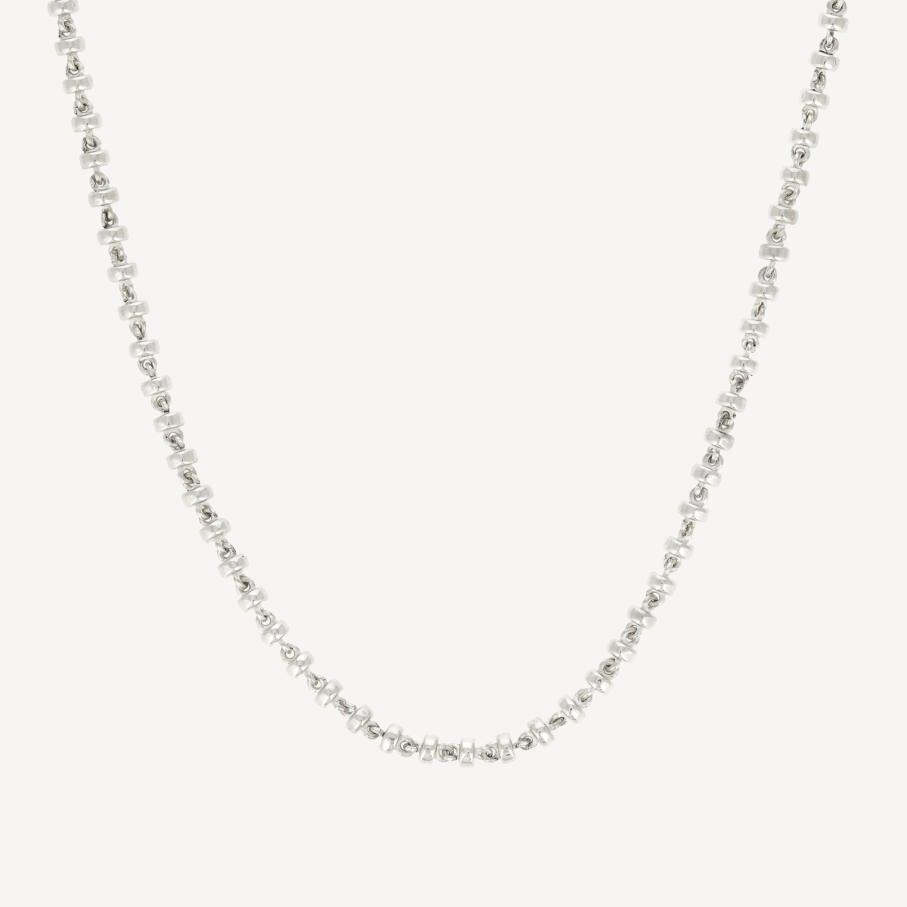 Omni 4mm Halskette Silber