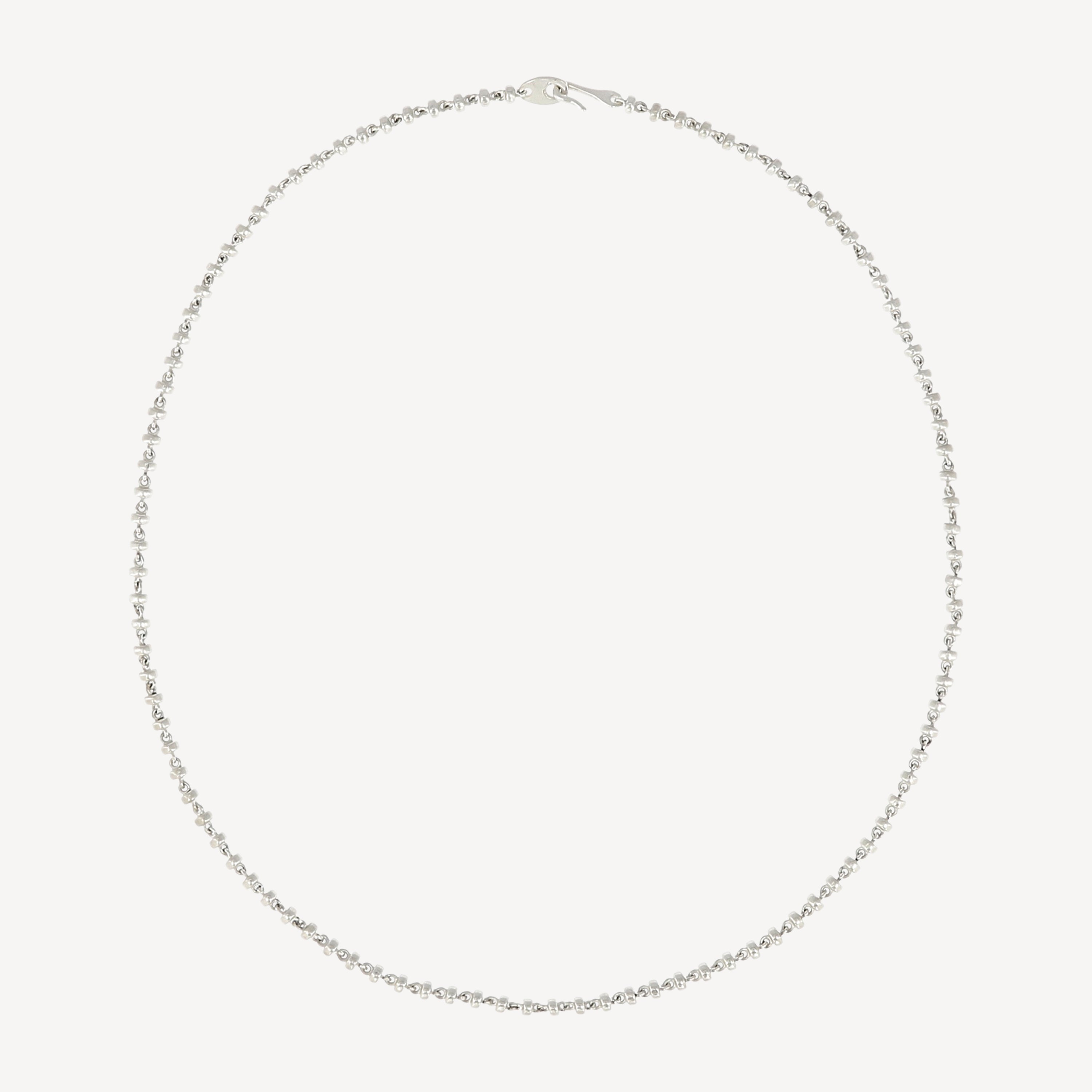 Omni 4mm Necklace Silver