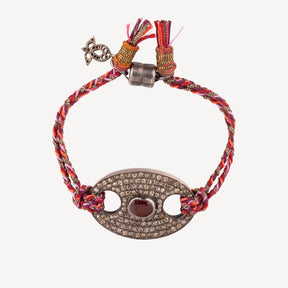 Ein Rubin-Verschlussarmband