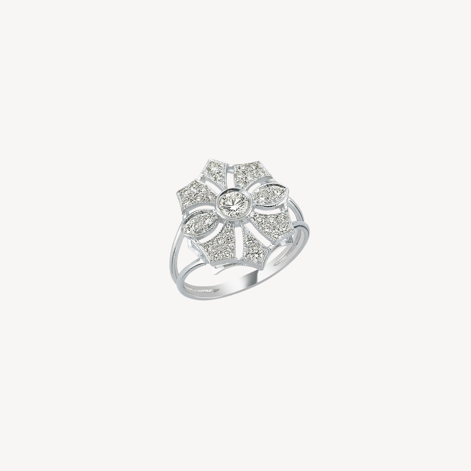 Paris Solitaire Ring