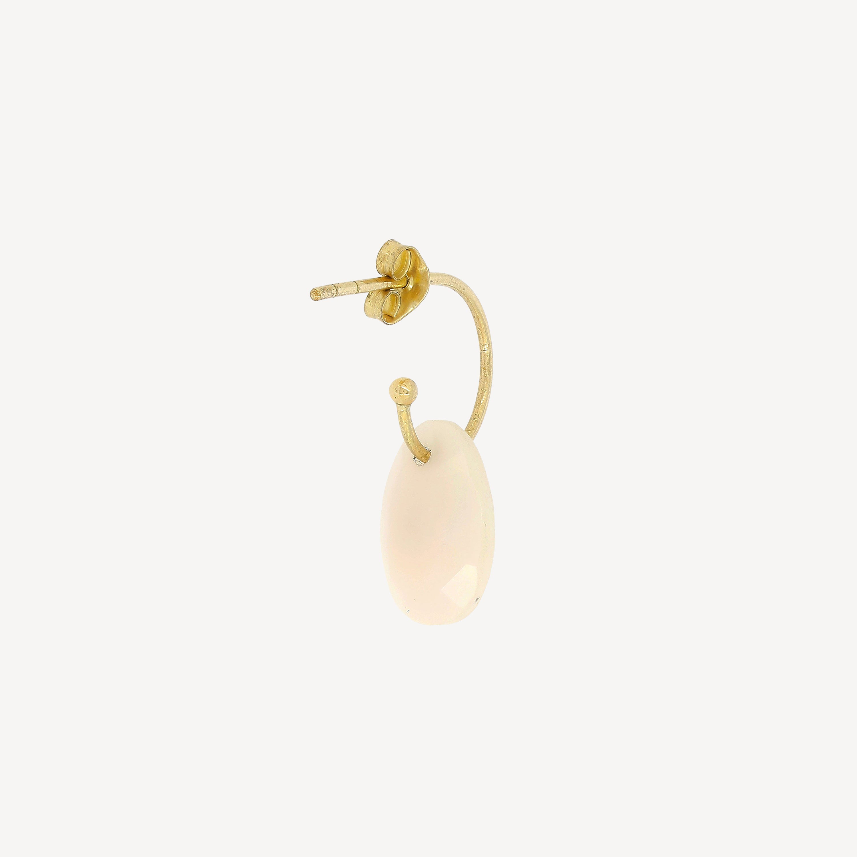 Opal earring