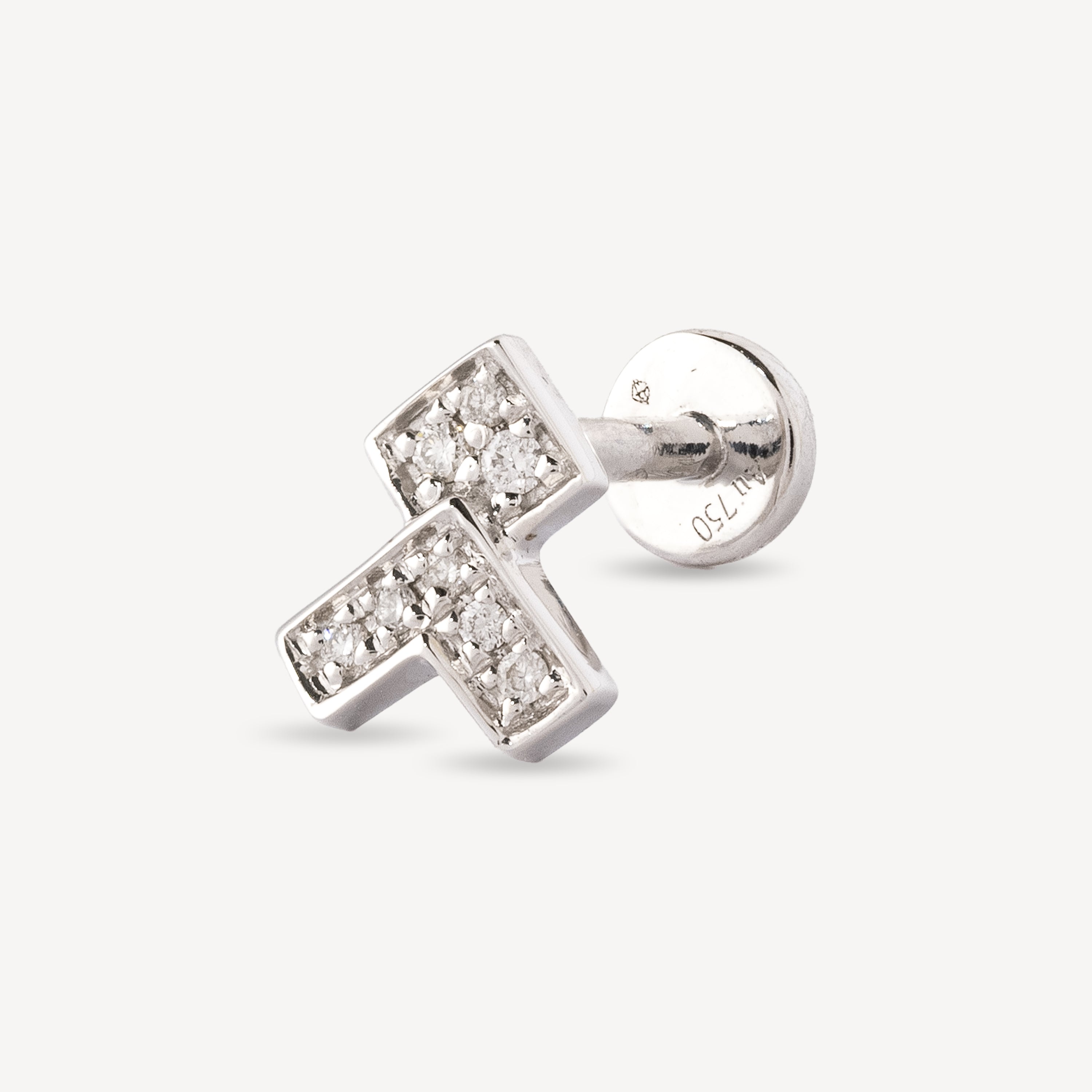 Piercing Rockaway Diamants et Or Blanc