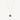 Collier Porte Bonheur Tourmaline Rose