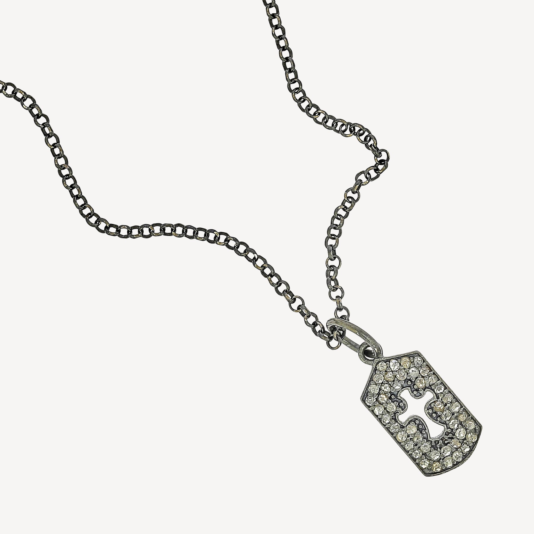 Strahlende Kreuz-Halskette