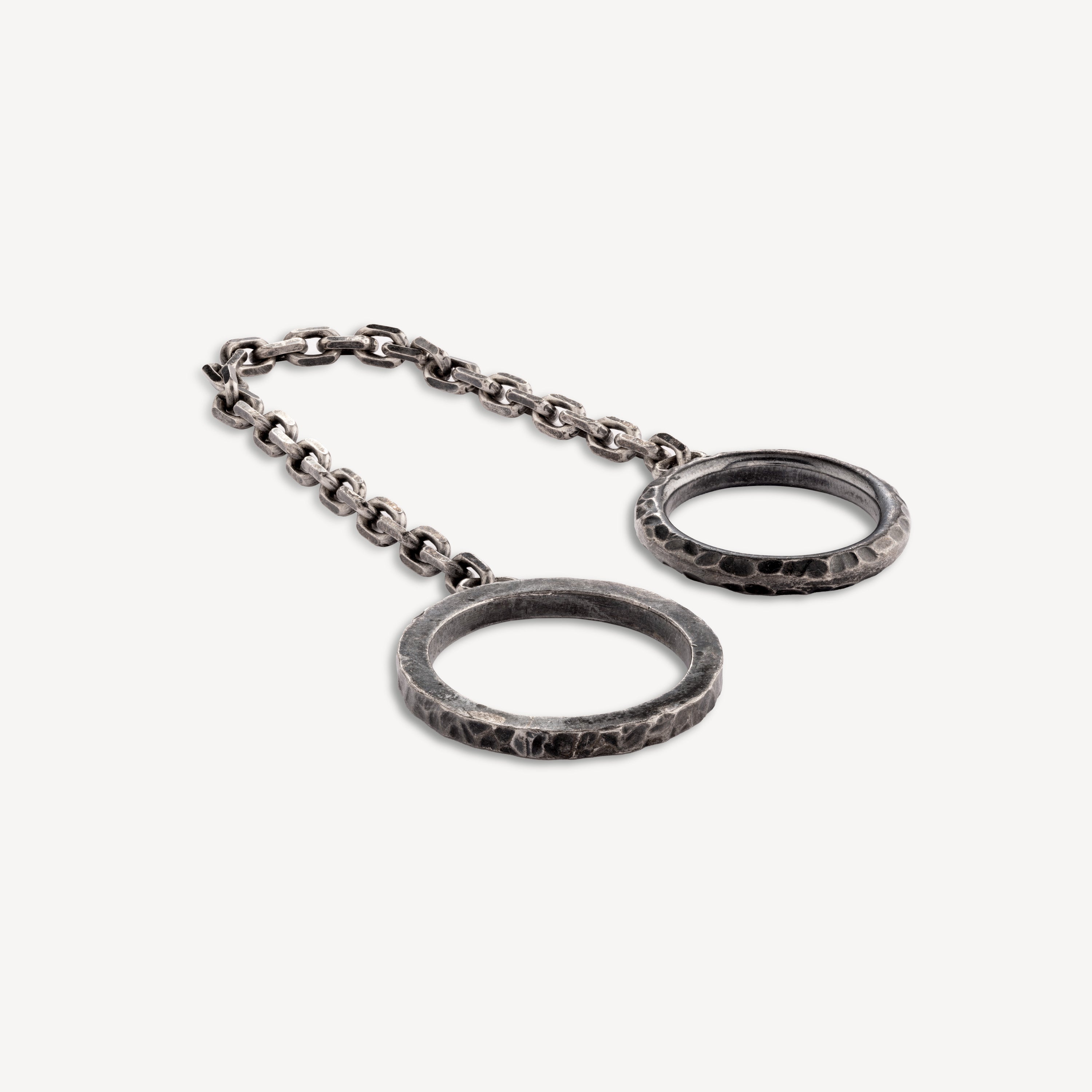 Double chain ring