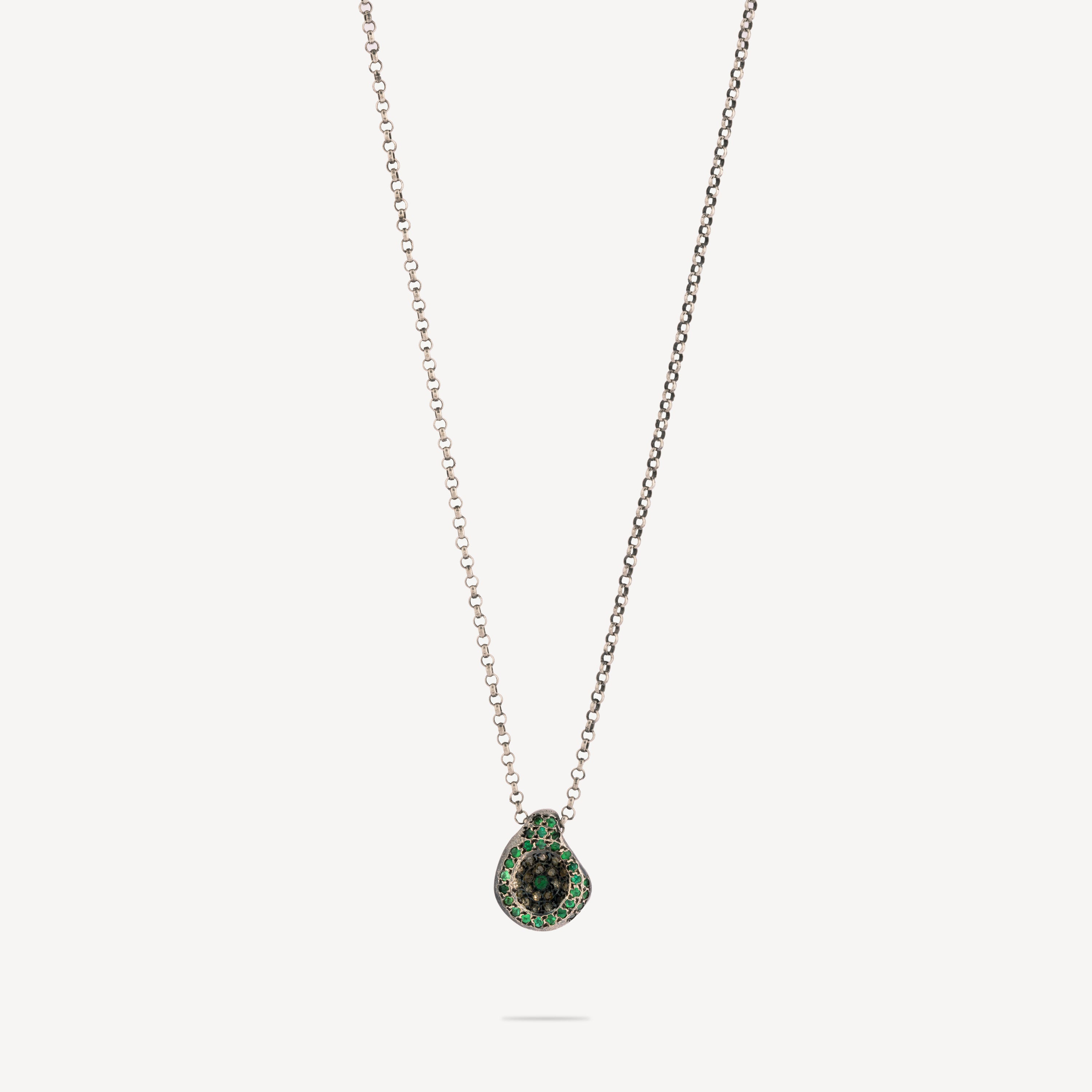 Emerald Avocado Necklace
