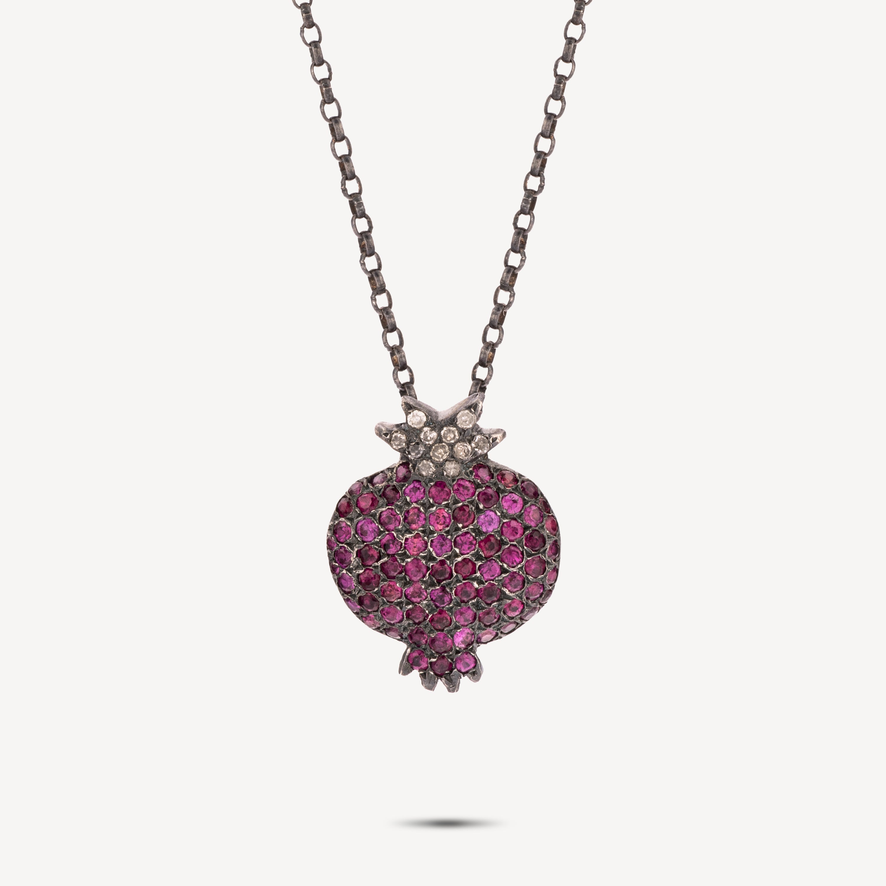 Collier Grenade Rubis