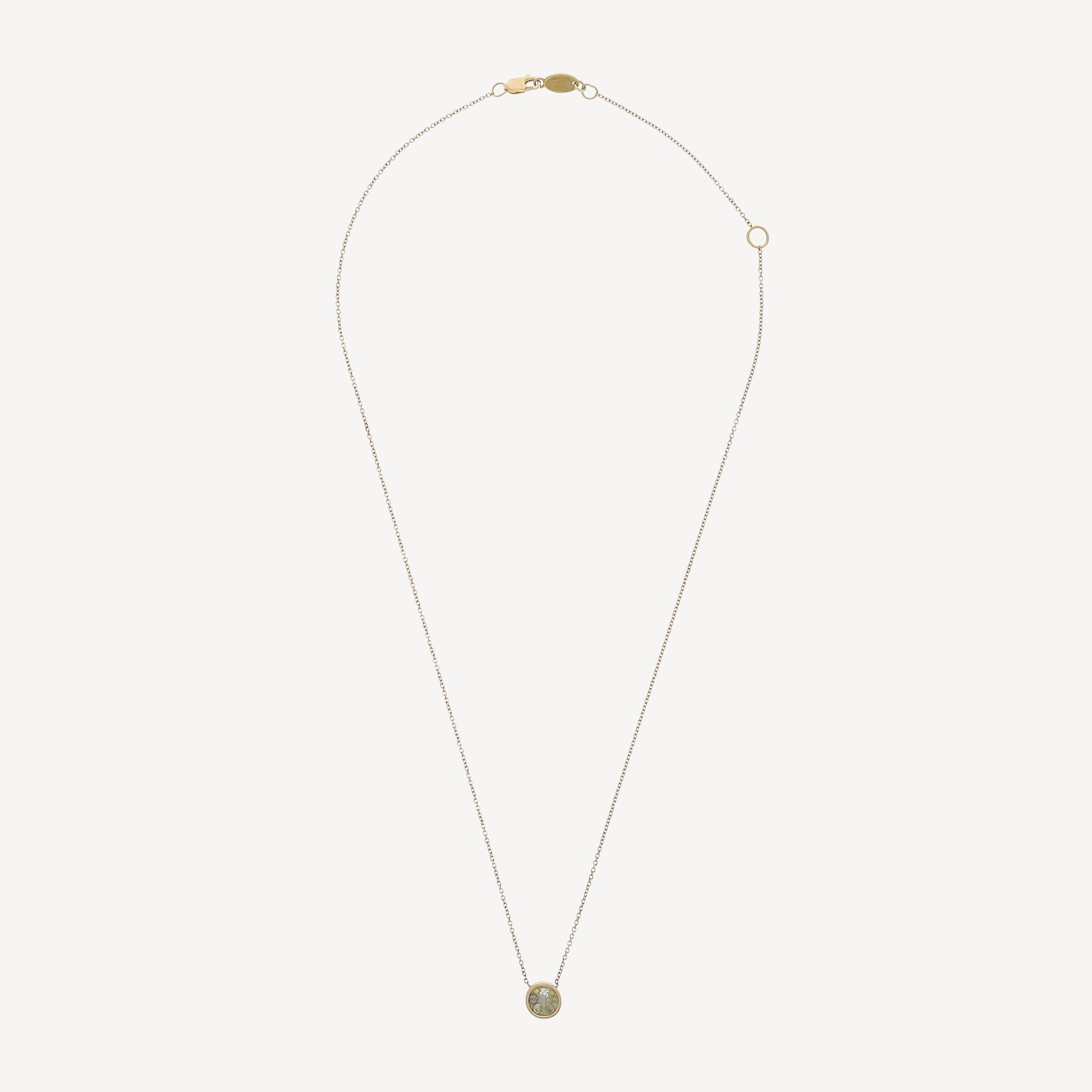 Collier Rose Gold Small Circle