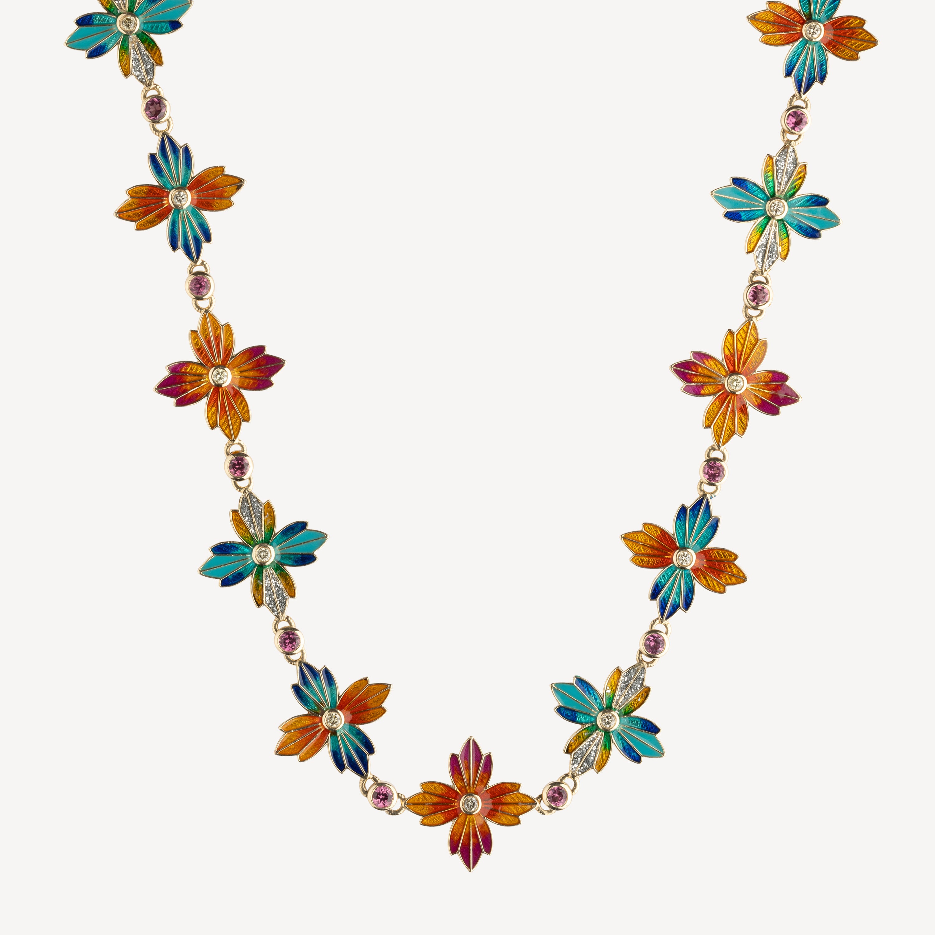 Collier Royal Magic Flower