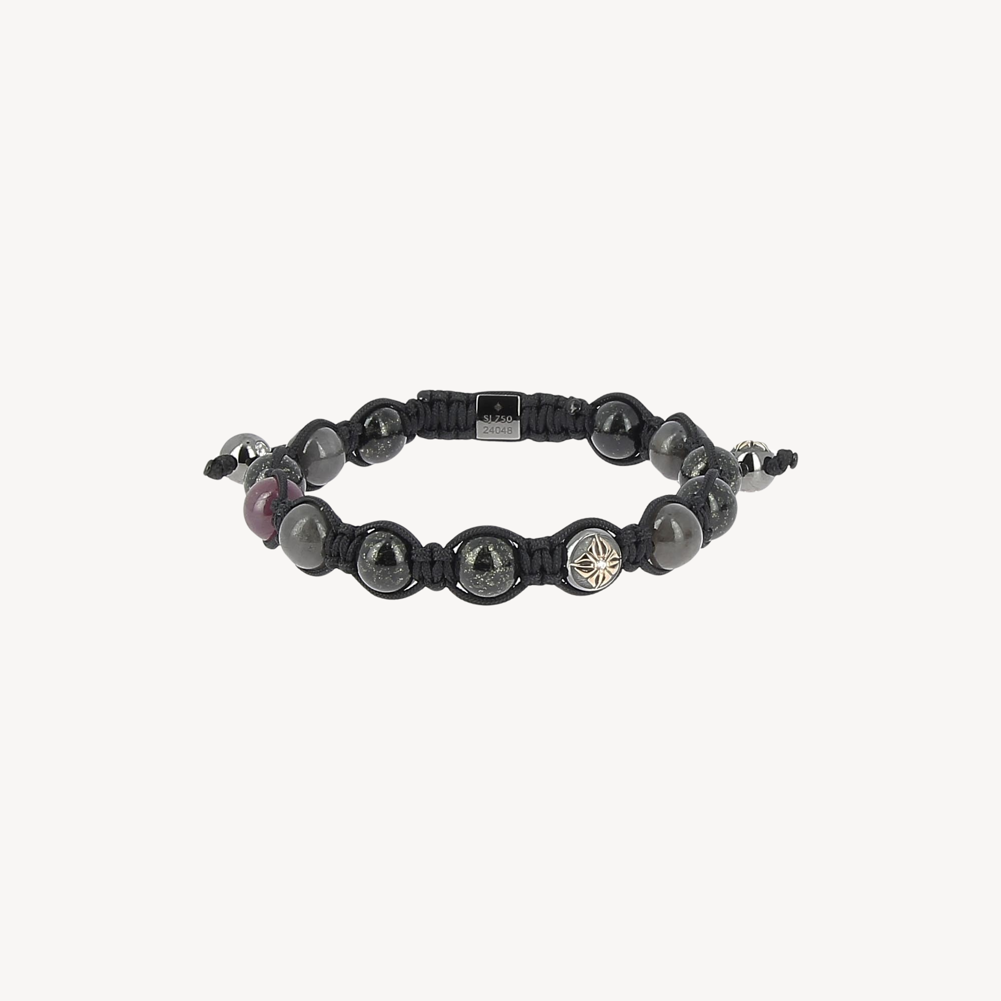 Ruby and Gray Sapphire Bracelet