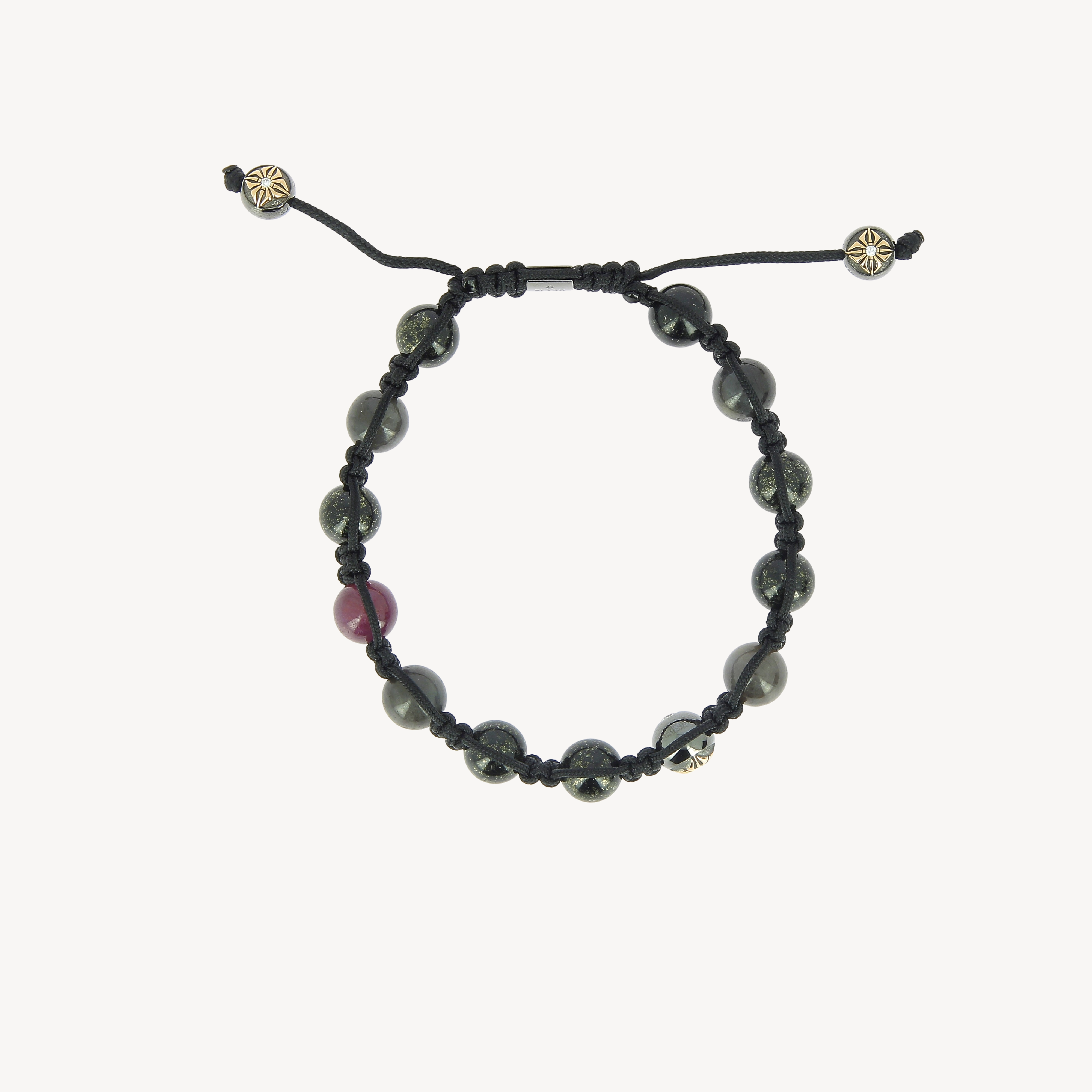 Ruby and Gray Sapphire Bracelet