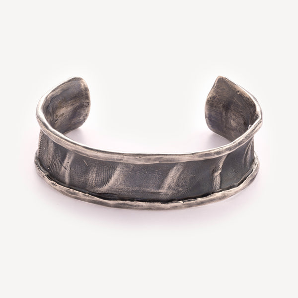Rusty Thought FOLDS BANGLE LONG