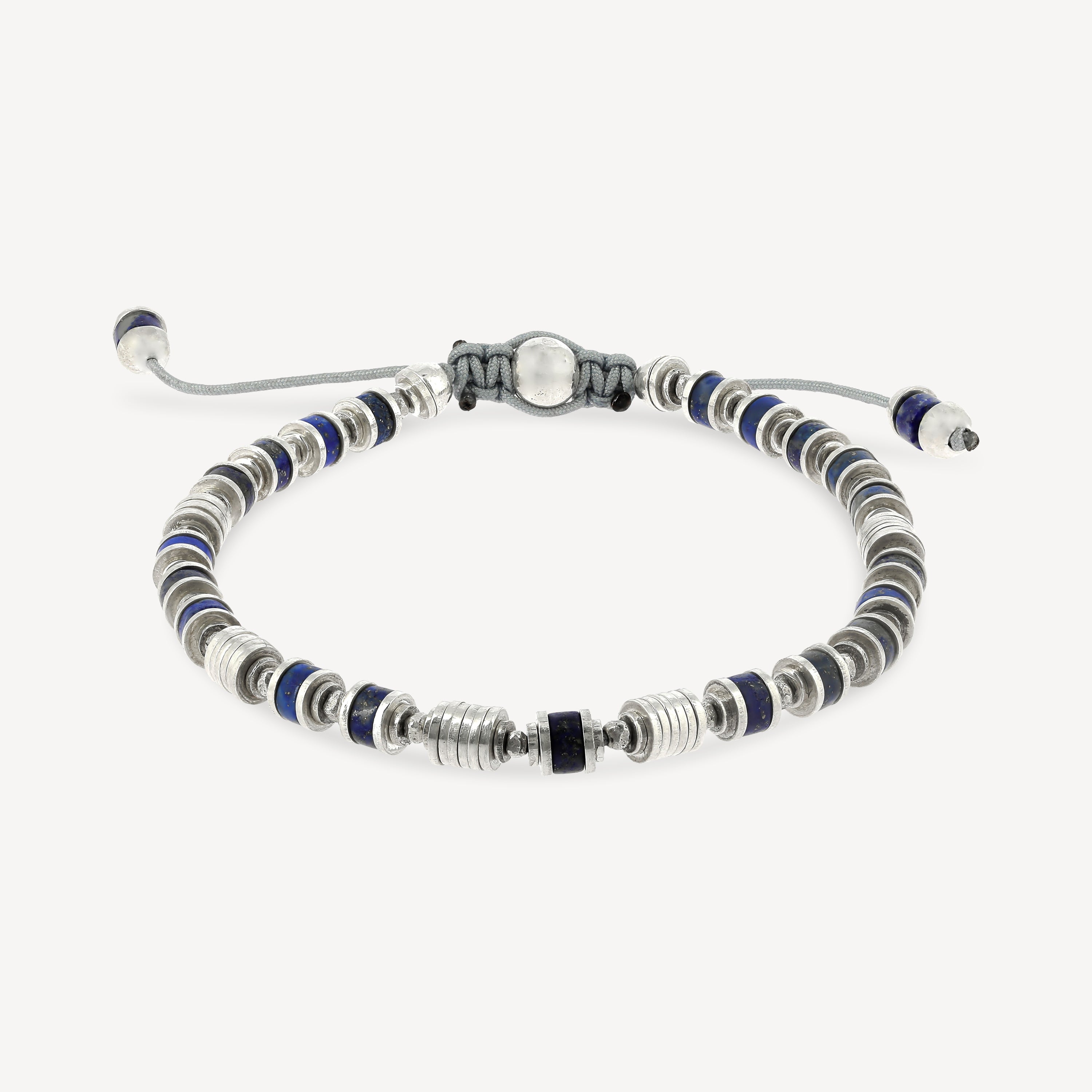 Saguaro Bracelet Silver Lapis Gemstone