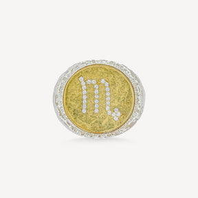 Skorpion-Sternzeichen-Ring