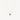 Collier Small Mila Coeur Email Vert