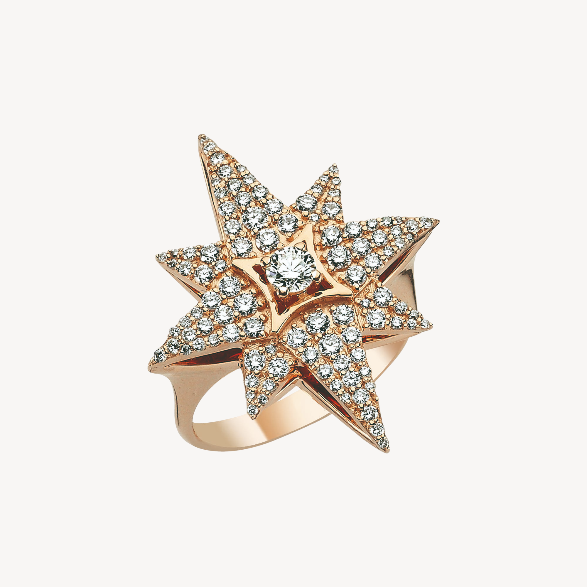 Star Light Venus Big Star Ring