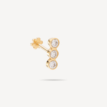 Stud Piercing Trilogies Diamants