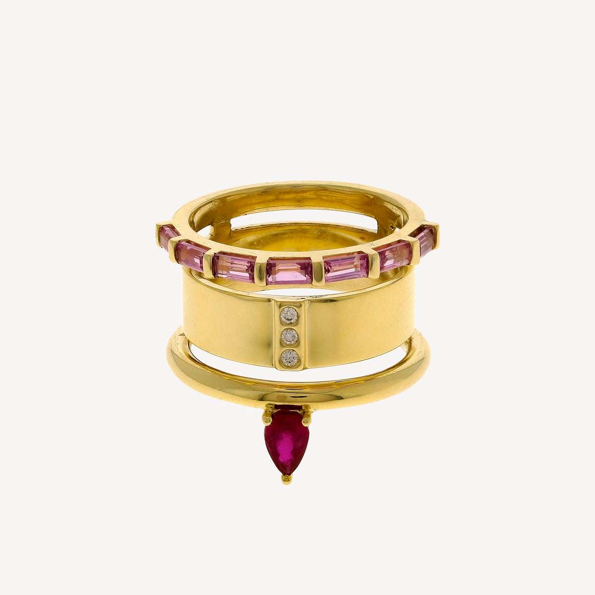 Bague The Type Mini Stack