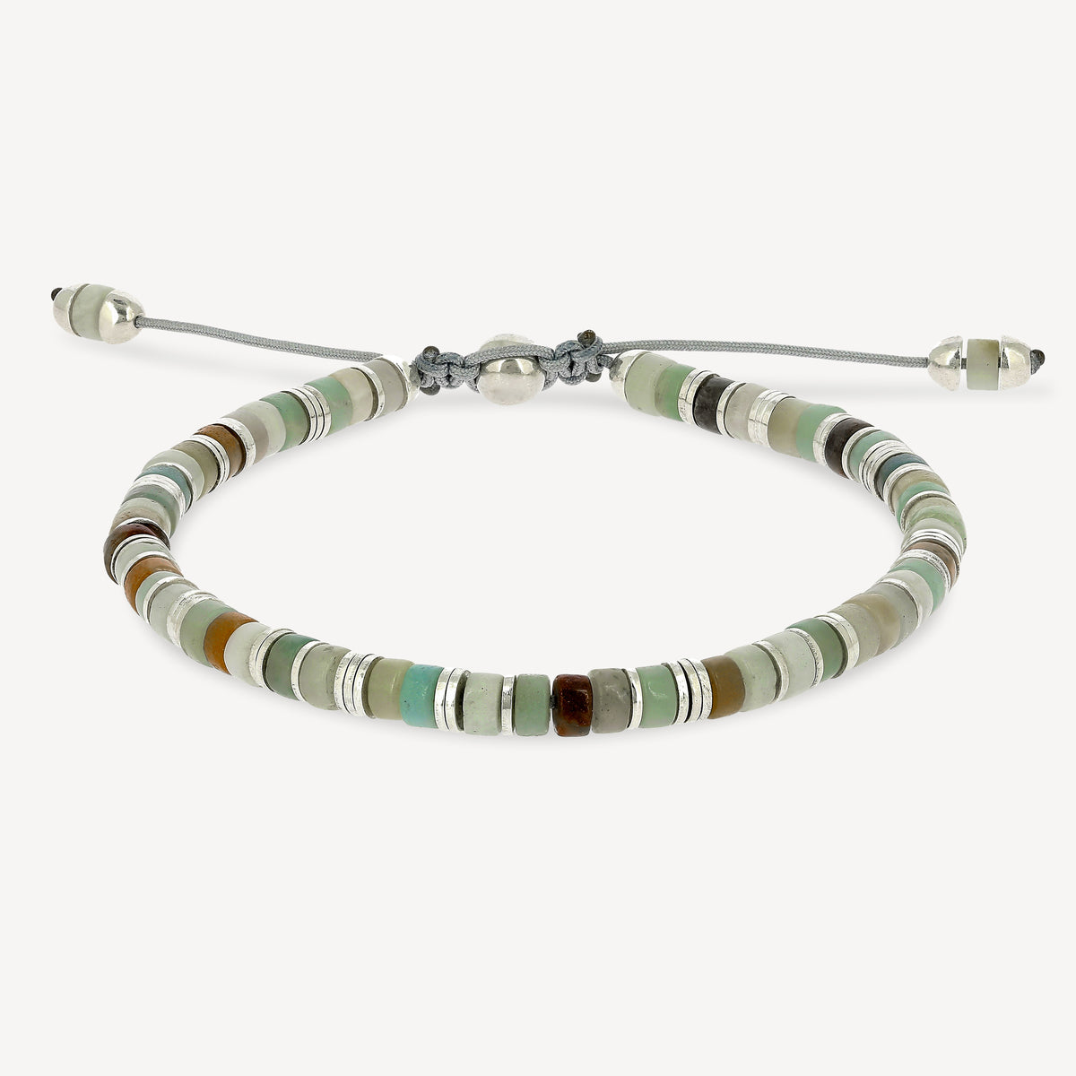 Tucson Bracelet Silver Amazonite Gemstone