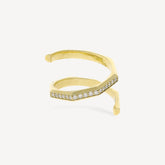 Bague Hypnosis Or Jaune Diamants Blancs