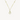 Yellow Gold Necklace with Paved Diamond Charms