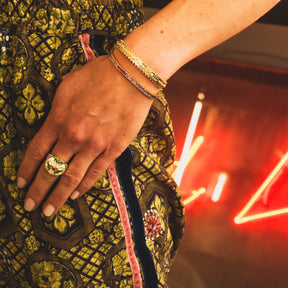 Multisaphirfluss Armband